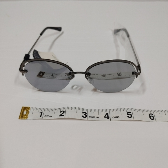 Lucky Brand Semi-rimless 55mm Sunglasses